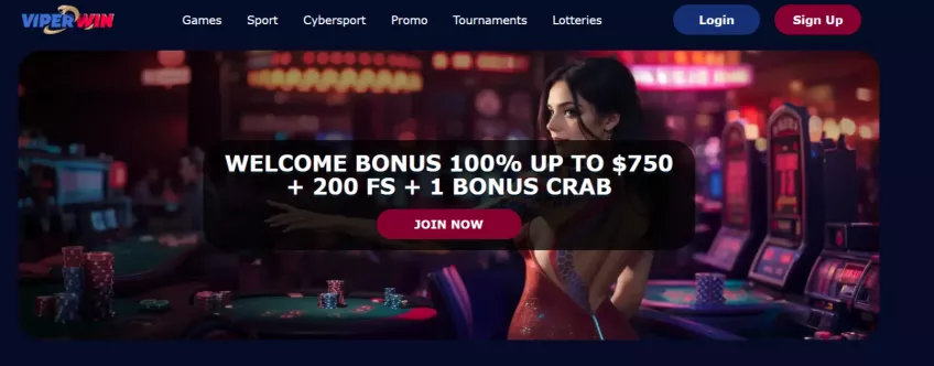 Viperwin Casino Bonus für neue Spieler